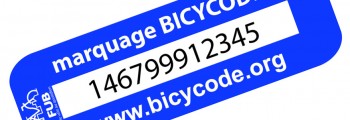 Marquage antivol des vélos